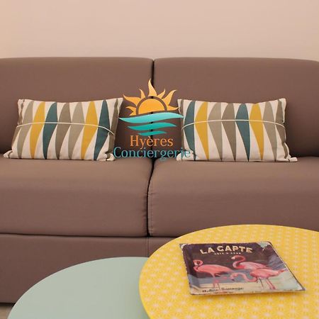 Hyeres-Plage -T2 Neuf Rdj Clim Wifi - La Capte By Hc Apartment Ngoại thất bức ảnh