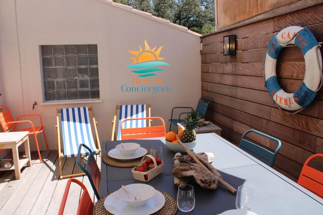Hyeres-Plage -T2 Neuf Rdj Clim Wifi - La Capte By Hc Apartment Ngoại thất bức ảnh